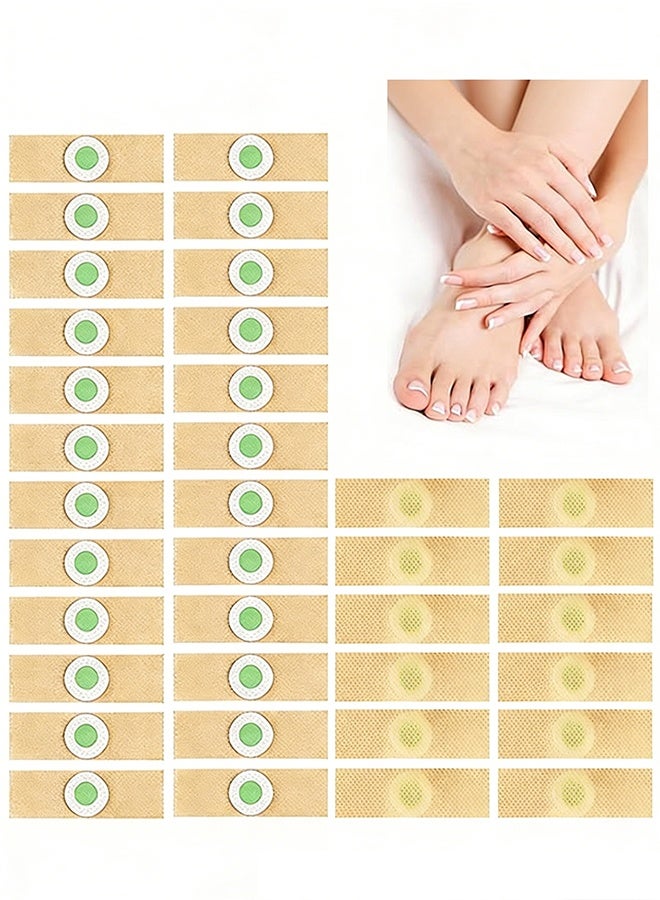 Corn Remover Pads (36 Pcs) – Effective Foot Corn & Callus Plasters, Natural Wart Removal Caps with Strong Adhesion - Image 1